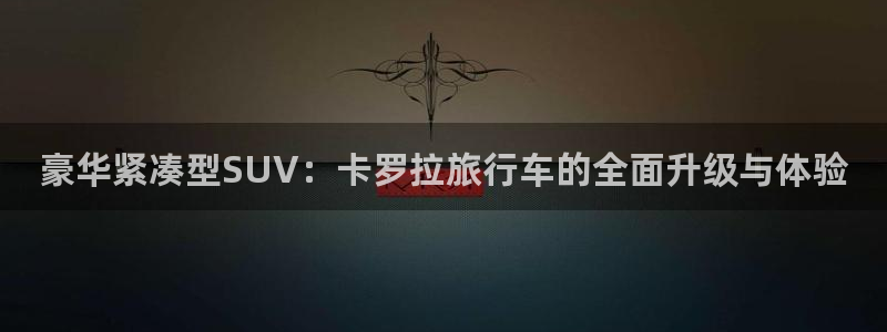 “海角社区今日大陆域名：豪华紧凑型SUV：